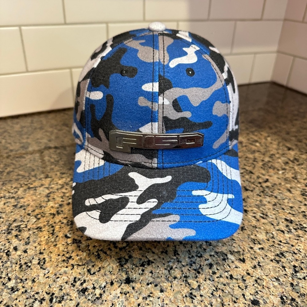 Ford F150 BDA Camo Baseball Cap Snapback Blue Black‎ Grey